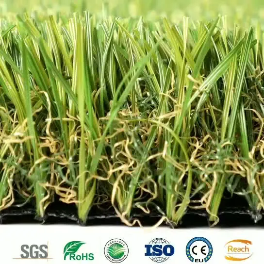 Natural Looking Residential Roof Garden Artificial Lawn