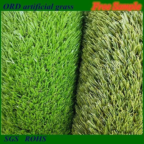 Commercial Backyard PP+PE Artificial Grass Synthetic Turf Faux Lawn