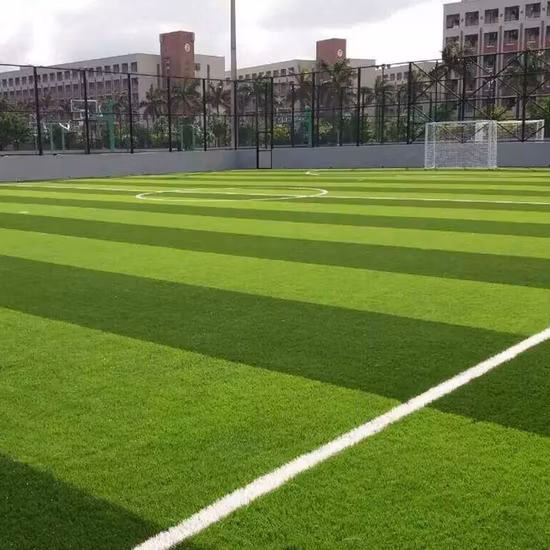 40mm Bicolor Synthetic Turf Carpet Sport Football Artificial Grass