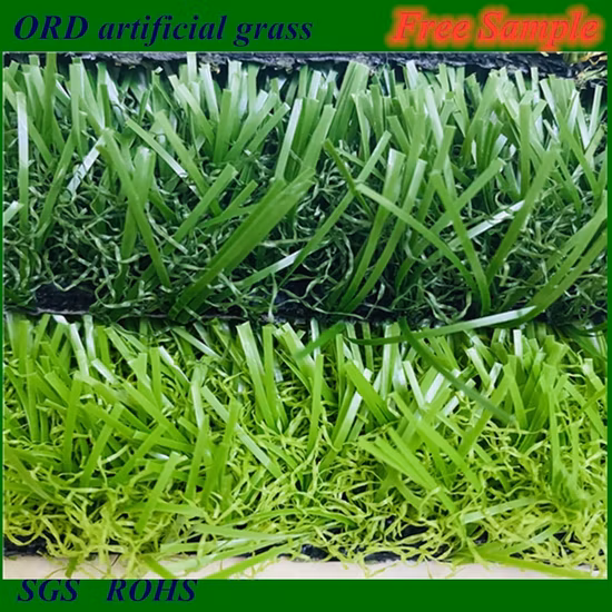 Commercial Backyard PP+PE Artificial Grass Synthetic Turf Faux Lawn